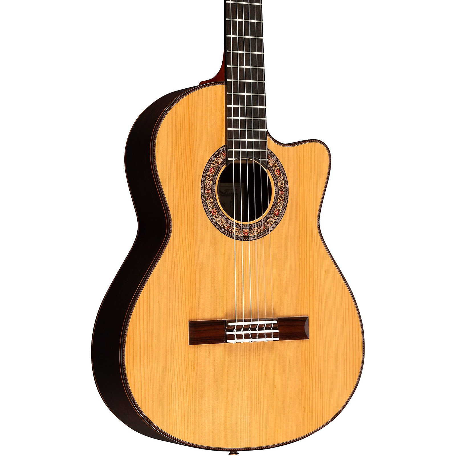 Alvarez Yairi CYM75ce Cutaway Nylon-String Classical