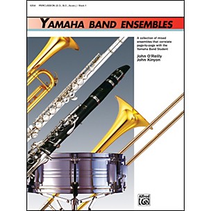 Alfred Yamaha Band Ensembles Book 1 Percussion
