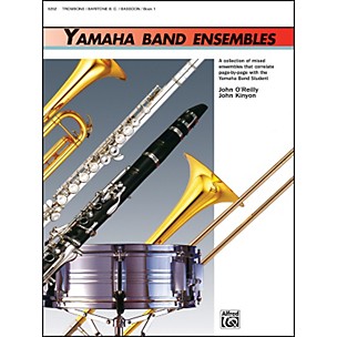 Alfred Yamaha Band Ensembles Book 1 Trombone Baritone B.C. Bassoon