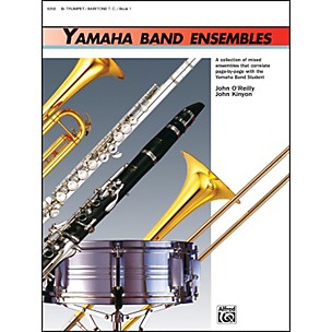 Alfred Yamaha Band Ensembles Book 1 Trumpet Baritone T.C.