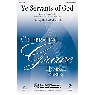 Shawnee Press Ye Servants of God SATB arranged by David Schwoebel