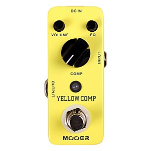 Mooer Yellow Comp Optical Compressor Guitar Effects Pedal