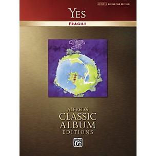 Alfred Yes Fragile Classic Album Edition Guitar Tab (Book)