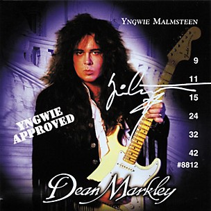 Dean Markley Yngwie Approved Ball End Nickel Steel Extra Light 9-42 Electric Guitar Strings