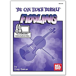 Mel Bay You Can Teach Yourself Fiddling, Book plus Online Audio