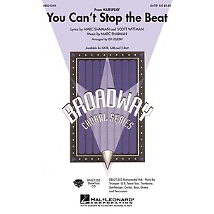 Hal Leonard You Can't Stop the Beat (from Hairspray) 2-Part Arranged by Ed Lojeski