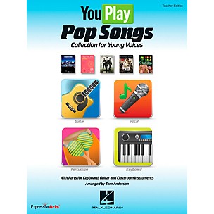 Hal Leonard YouPlay Pop Songs Collection for Young Voices, Teacher's Edition