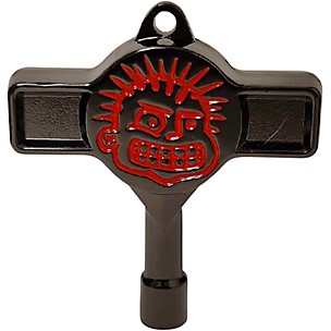 DrumKeyShop Yuri Ruley Signature Drum Key - Black Nickel Red