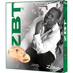Zildjian ZBT 3-Piece Starter Cymbal Set
