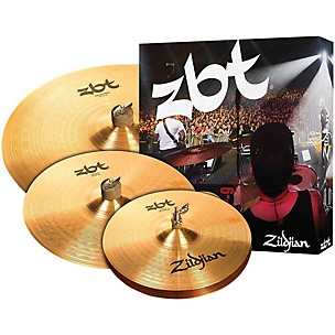 Zildjian ZBT 3 Starter Bonus Cymbal Pack with Free 14" Crash