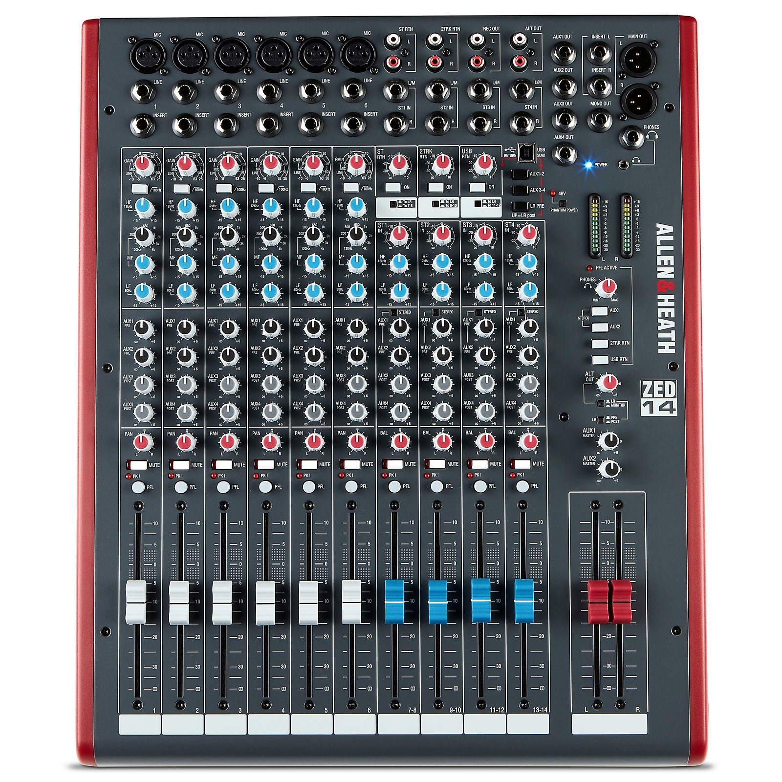 史上最も激安 Allen & Arts & Music | Console Mixing USB ZED-14 Heath 配信機器・PA機器・レコーディング機器