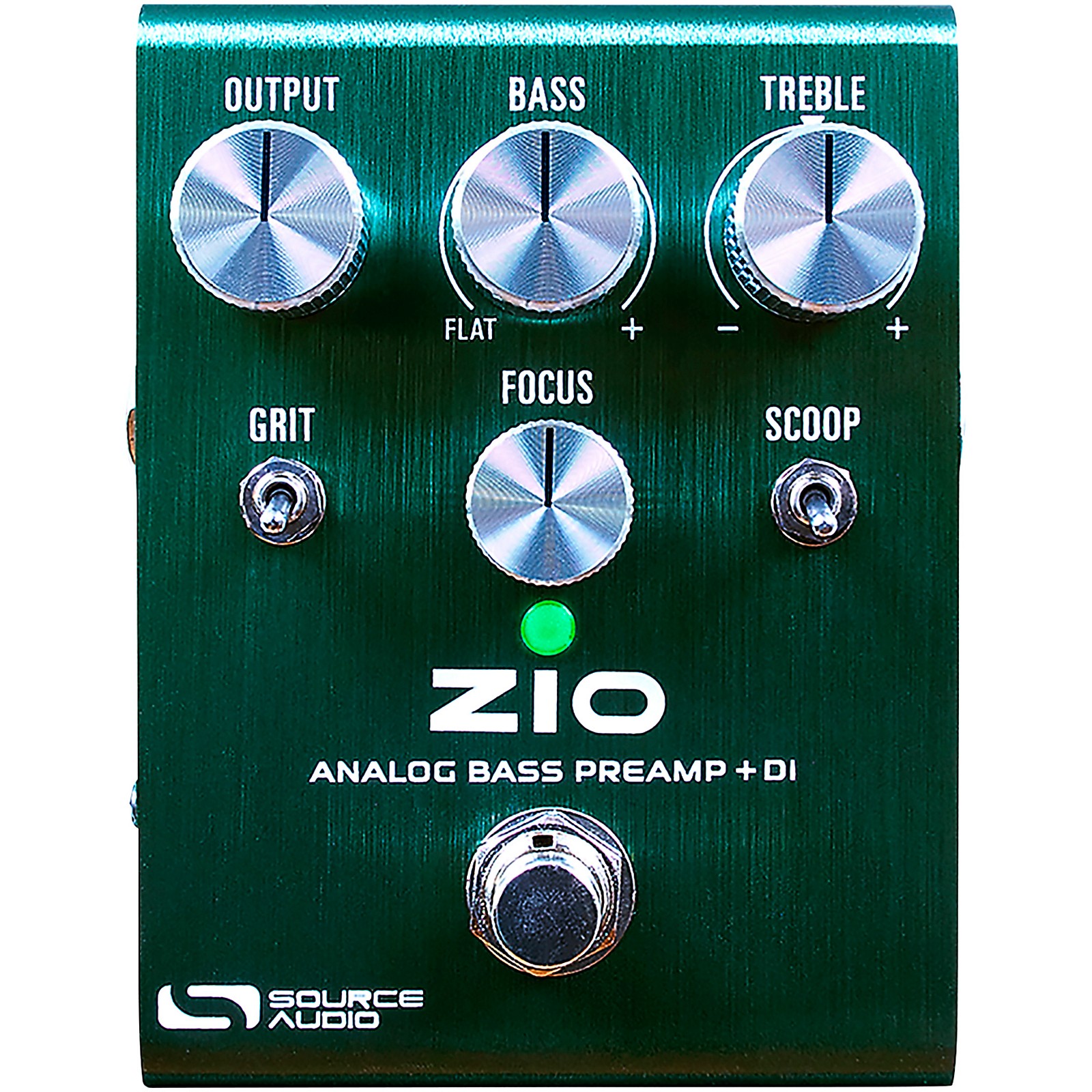 ベース Source Audio Zio Analog Bass Preamp + DI Source Audio ZIO Analog Bass Preamp + DI Pedal | Music & Arts