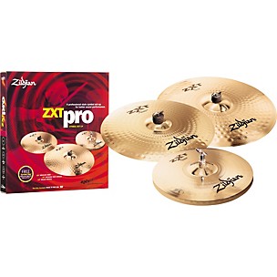 Zildjian ZXT Pro 4-Pack with Free 18" Medium Thin Crash