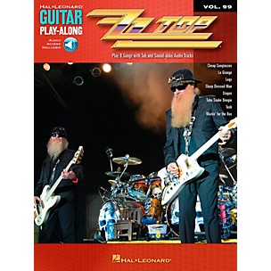 Hal Leonard ZZ Top Guitar Play-Along, Volume 99 Book