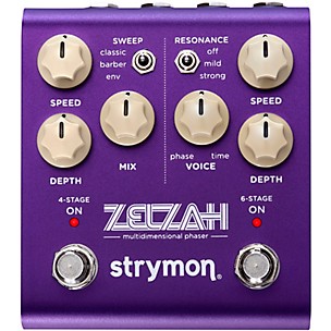 Strymon Zelzah Multidimensional Phaser Modulation Effects Pedal