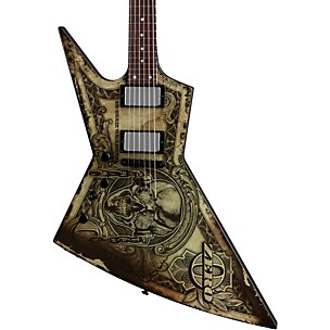 Dean Zero Dave Mustaine In Deth We Trust Left-Handed Electric Guitar