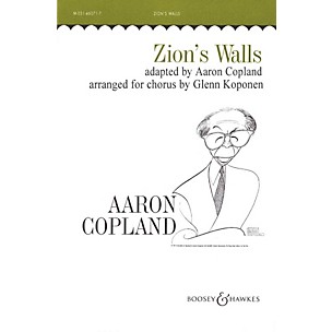 Boosey and Hawkes Zion's Walls (Revivalist Song) TTBB arranged by Glenn Koponen