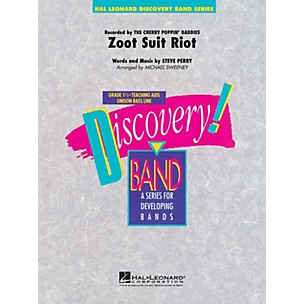 Hal Leonard Zoot Suit Riot Concert Band Level 1 1/2 by Cherry Poppin' Daddies Arranged by Michael Sweeney