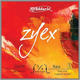 D'Addario Zyex Series Double Bass E String