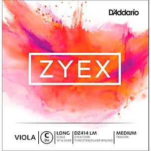 D'Addario Zyex Series Viola C String