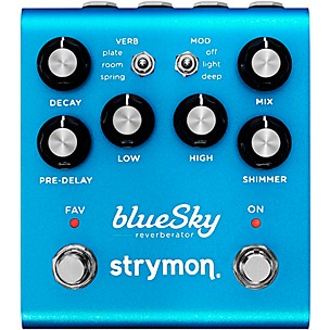 Strymon blueSky V2 Reverberator Effects Pedal -
