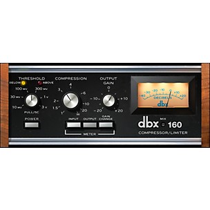 Universal Audio dBX 160 Compressor/Limiter Plug-in