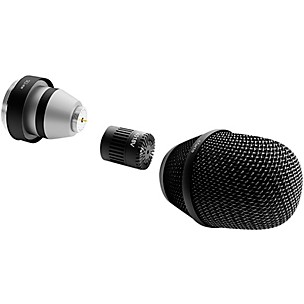 DPA Microphones d:facto 4018V Softboost Supercardioid Mic, SE2-ew Adapter (Sennheiser 2000/6000/9000/evolution/D1), Black