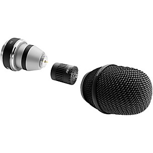 DPA Microphones d:facto 4018V Softboost Supercardioid Mic, SL1 Adapter (Shure/Sony/Lectrosonics), Black