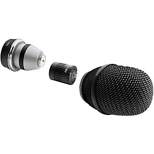 DPA Microphones d:facto 4018V Softboost Supercardioid Mic, WI2 Adapter (Wisycom), Black