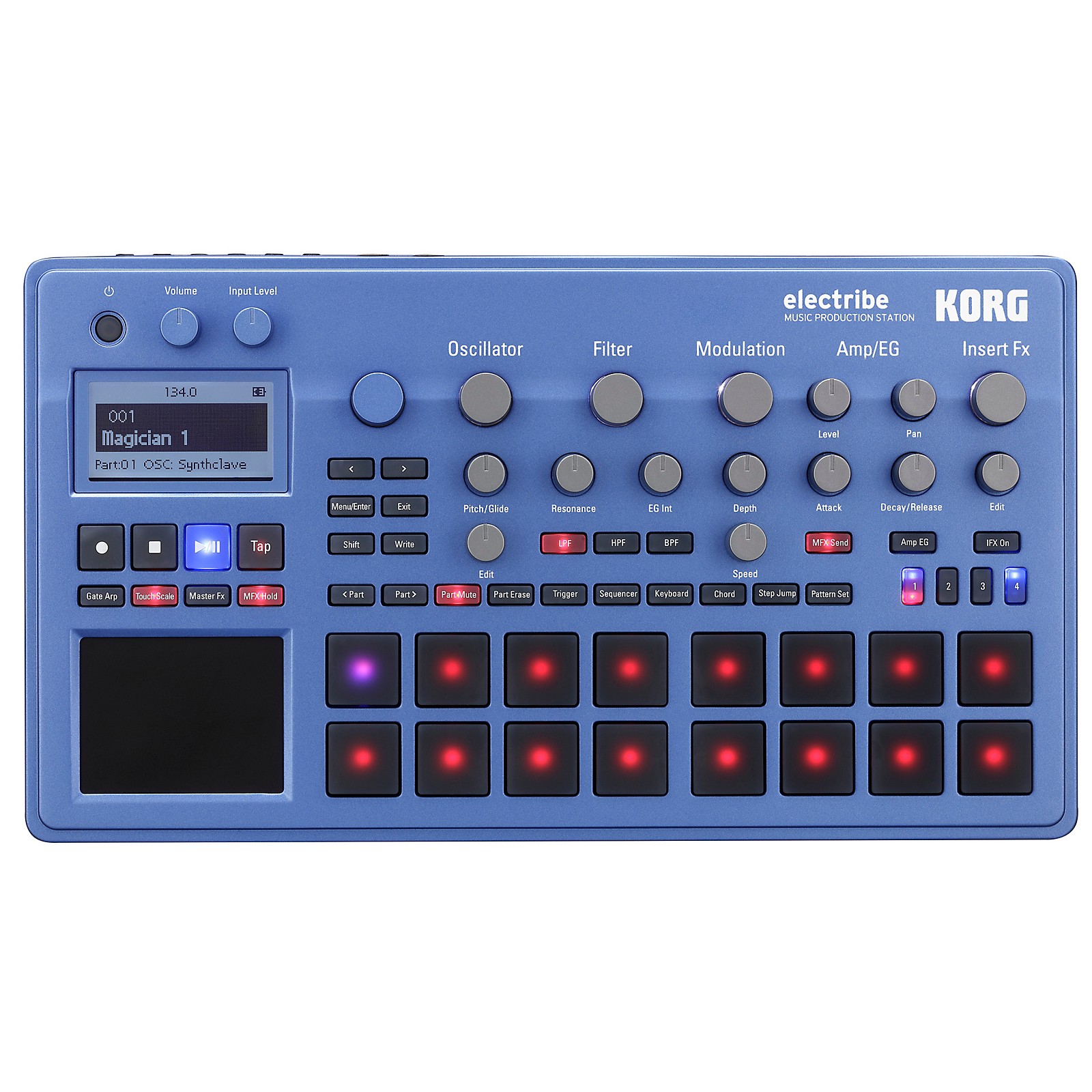 DJ機材 KORG electribe KORG electribe Music Production Station Blue Edition | Music & Arts