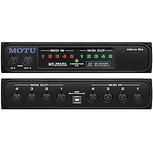 MOTU micro lite USB MIDI Interface