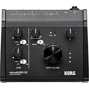 KORG microAUDIO 22 USB-C Audio Interface