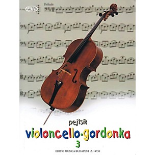 Editio Musica Budapest Árpád Pejtsik - Violoncello Method - Volume 3 EMB Series Softcover Composed by Árpád Pejtsik