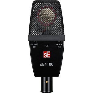 sE Electronics sE 4100 Large Diaphragm Cardioid Condenser Microphone w/Mount and Case