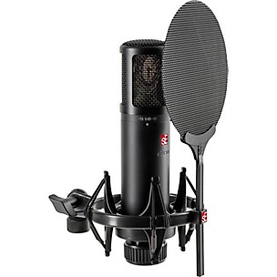 sE Electronics sE2300 microphone with shock mount,pop filter and thread adapter