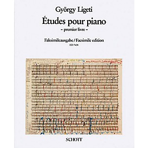 Schott Études for Piano, Volume 1 Schott Series